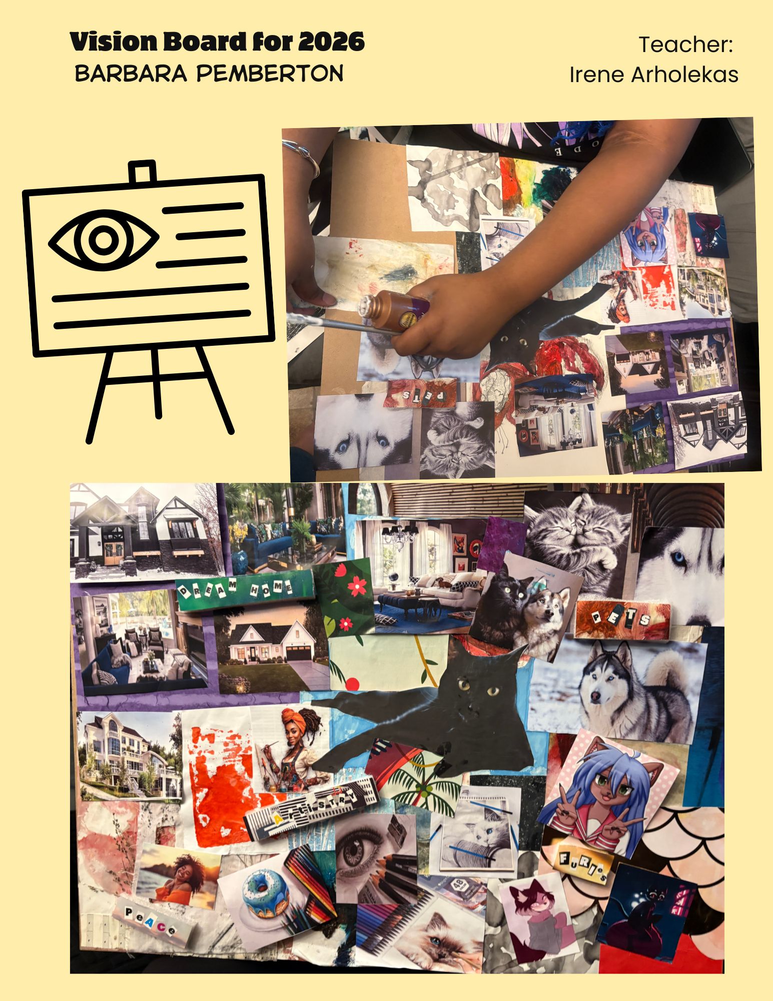 Vision Board for 2026 by Barbara Pemberton